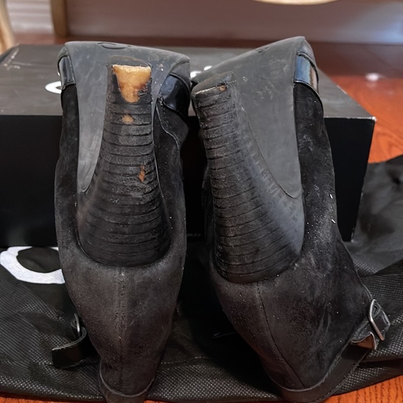 Seychelles Stick Your Neck Put Used Leather Boots Size 7 - Picture 4 of 8